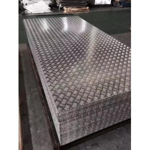 5052 5 Bar Ribbed Aluminium Tread Plate