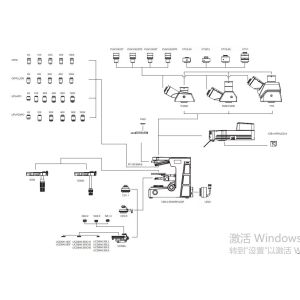 CMOS CCD 20MP Biology Lab Microscope AOP Objective Research Microscope