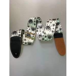 Classical Sublimaton Printing Personalized Guitar Straps OEM / ODM Available