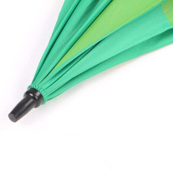 Curved Handle Promotional Gifts Umbrellas , Custom Printed Golf Umbrellas