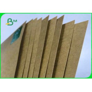 Grade AA 300gsm 350gsm Brown Kraft Paper Board For Packing Boxes