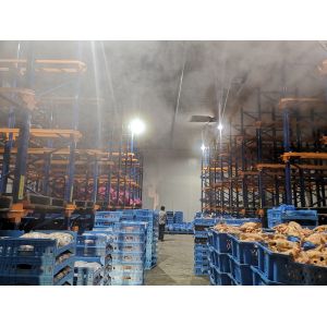 Refrigerated -18℃ Negative Temperature Walk In Freezer Room Air Cooling