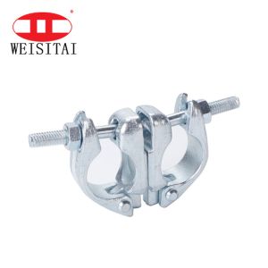 3mm Pressed Double Coupler Electric Galvanzied Swivel Scaffolding Components