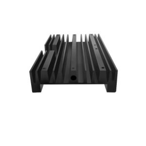 Anodized Round Extruded Aluminum Heatsink Square Quantum Board Heat Sink