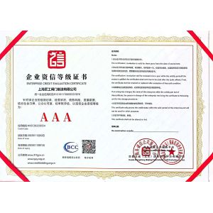 Shanghai Jianggong Valve Manufacturing Co., Ltd. Certifications