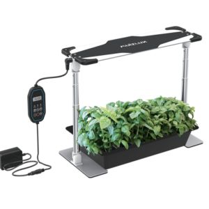 45w hydroponic growing system large coverage seedling adjustable table lamp
