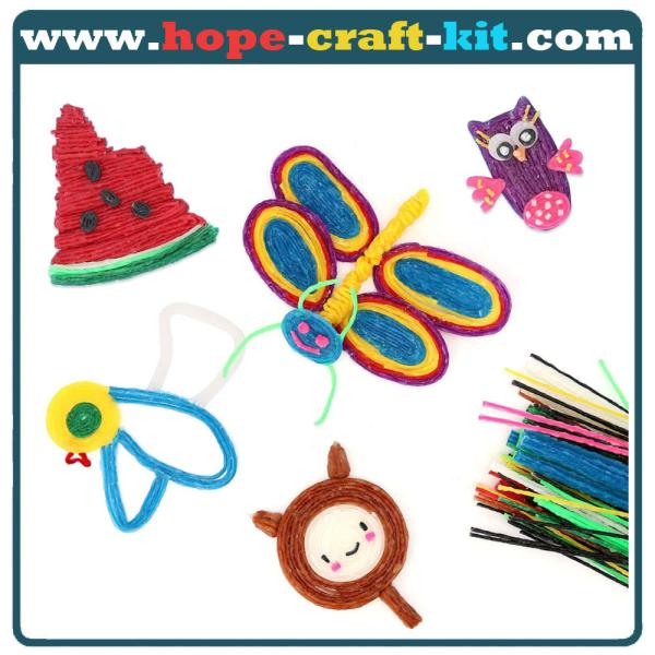 Bendaroos Magic Wax Sticks Wax Wire Wikki Stix Doodle Sticks for Kids DIY Art Craft Material STEM InnovationOEM ODM