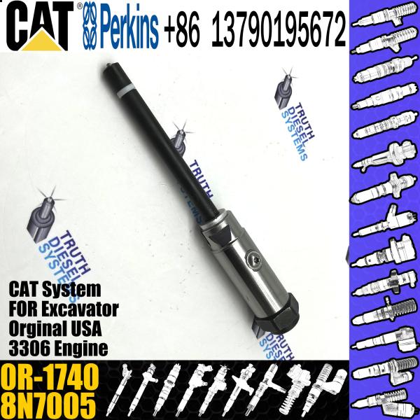 Fuel Injector 8N7005 0R-1740 0R-3418 For Caterpillar Excavator Engine 3304 3304B
