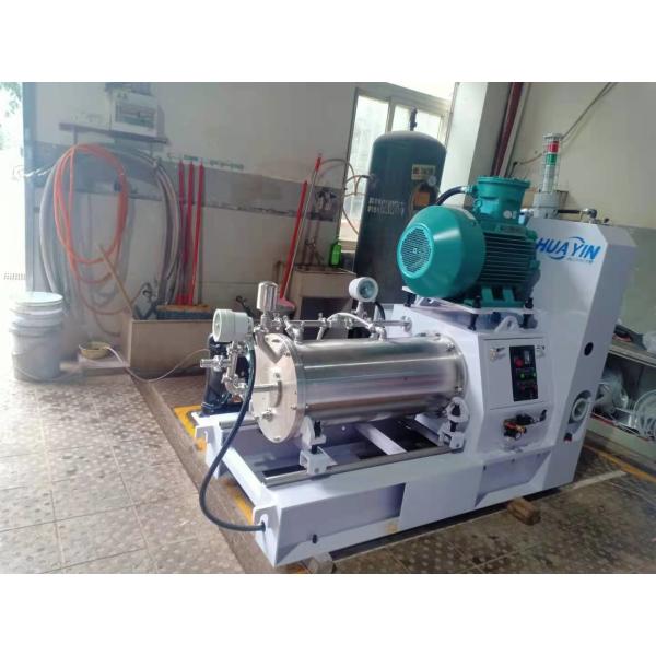 100L 55Kw Non Explosion Bead Mill For Cholocate SUS304 Double Screw Pump