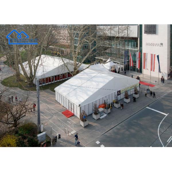 White, Grey, Clear Or Customized Large Pvc Aluminum Warehouse Tent For Building Industrial Storage