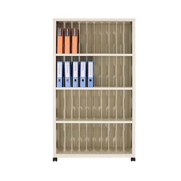Buy W922*D312*H1762mm Metal Storage Rack Mobile File Rack With Wheel Non Rusting at wholesale prices