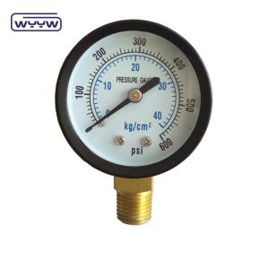 2" acetylene and oxygen welding pressure gauge