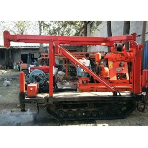 Quality Wheel Walking 150m 75mm Rotary Drilling Rig for sale