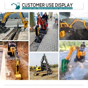 Mini Digger Garden Pelle Family Minibagger Shovel Gulchaggi Farm Small