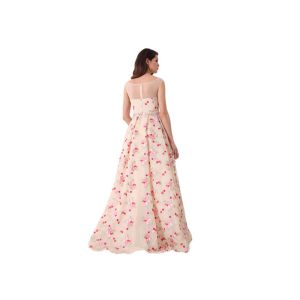 Pretty Special Occasion Muslim Evening Dress / O Neck Arabic Party Dress