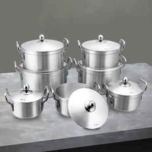 Multifunction Aluminum Cooking Cookware Pot Kitchen Ware Cookware Set Induction