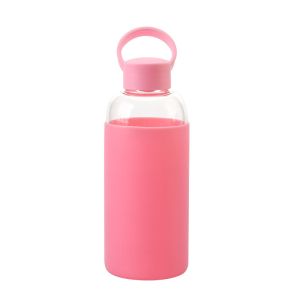 Promotional 8 Oz Glass Drinking Bottles BPA FREE For Sports