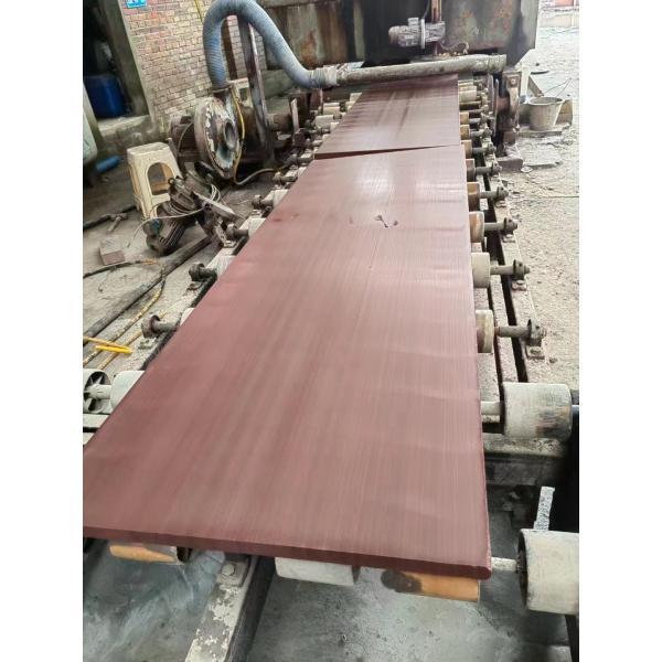 Red Wood Veins Sandstone Wall Cladding Polished Environmental Friendly