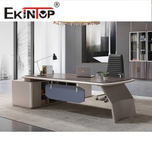 Wooden Executive Modern Style Desk Simple Standard Fancy Office Desk