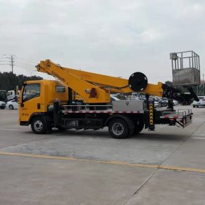 Sinotruk Howo 30 Meter Single Row Telescopic Arm Aerial Work Vehicle Elevator