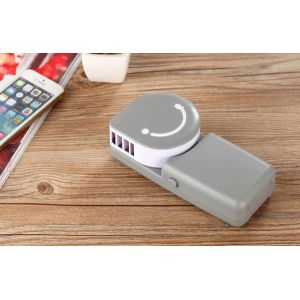 Portable Smile Adjustable Rechargable Handheld USB Mini Air Conditiong Fan