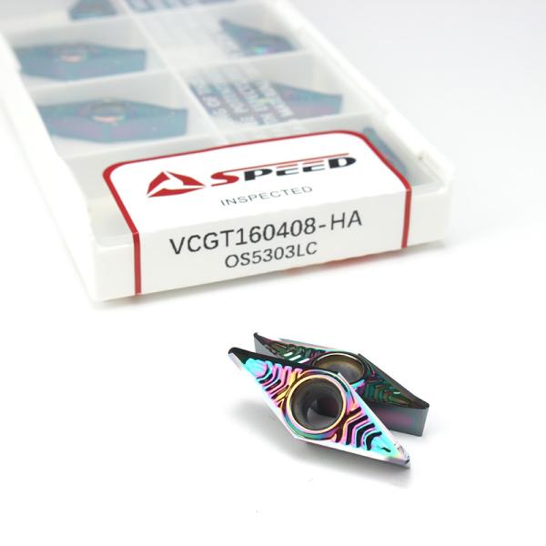 Buy Metalworking Carbide Inserts For Aluminum With Copper Workingpiece at wholesale prices