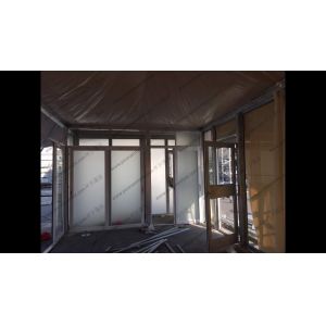 Rust Resistance Pink Event Tent Waterproof Light Weight Customized Design