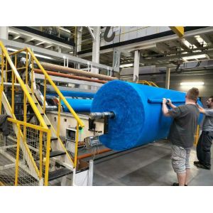 Iso Pp Spunbond Machine Non Woven Fabric Plant With S / SS / SMS Model