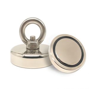 75mm Single Side Eye Bolt Magnets Customizable High Performance