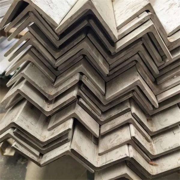 Buy ISO9001 Hot Rolled Stainless Steel Angle Bar 3m 4m 5m Length 304 347 321H Grade at wholesale prices