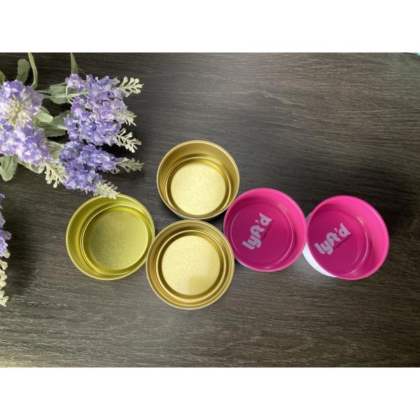 Waterproof Beef Can Rust Proof Small Round Tin Box D65*38mm