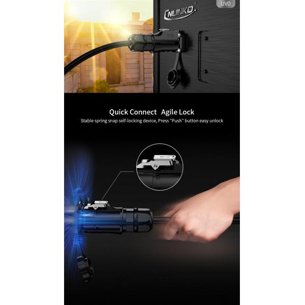 Cnlinko LP12 2 3 5 6 8 Pin Ip68 Waterproof Connector Male Female Plug Socket for Led Power Electric Connectors