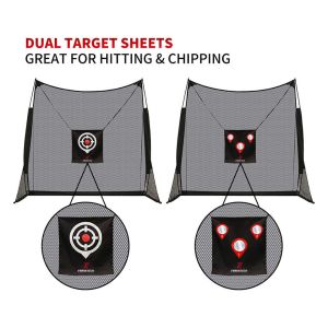Durable Long UV Protection Golf Hitting Net Easy Assembly