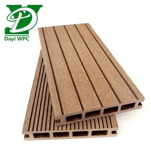 Modern Waterproof Durable Hollow Wood Plastic Composite Decking