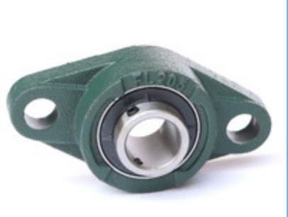 Inseparable Steel Pillow Flange Bearing , Practical Pillow Block Ball Bearing