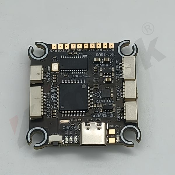 FPV Flight Controller Stack F405 80A with STM32F405 MCU and ICM 42688-P Gyro for Racing Drones