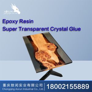 Crystal Clear Epoxy Resin Table Art Hardener Wood AB Glue