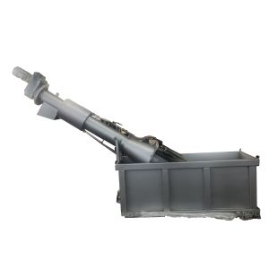 Screw Fine Screen For Industrial Wastewater Treatment ETP Plant