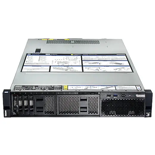 Leno vo SR658 Intel 3204/32G/No Hard Disk/Support 8x3.5/Raid730-8i/1G/550W