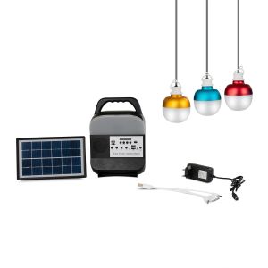 OEM 3W*3PCS Solar Powered Emergency Light With Solar Charging
