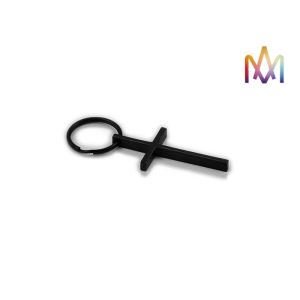 15g Stainless Steel Cross Shaped Custom Shaped Keychains