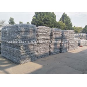 6x8cm Hole Seawall Protection Pvc Coated Hexagonal Gabion Basket