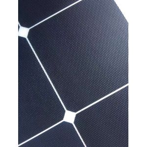 130w Bendable Solar Panel Flexible Sunpower Solar Panels For RV Boat 125x125mm
