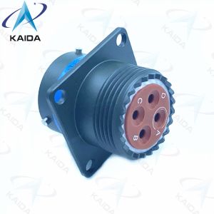 Circular MIL-DTL-26482 Connector Olive Drab Cadmium Plating Mil Dtl 26482