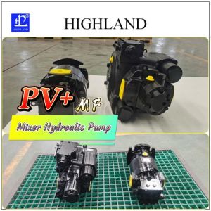 Highland Concrete Mixer Hydraulic Plunger Pump With Strong Load Capacity