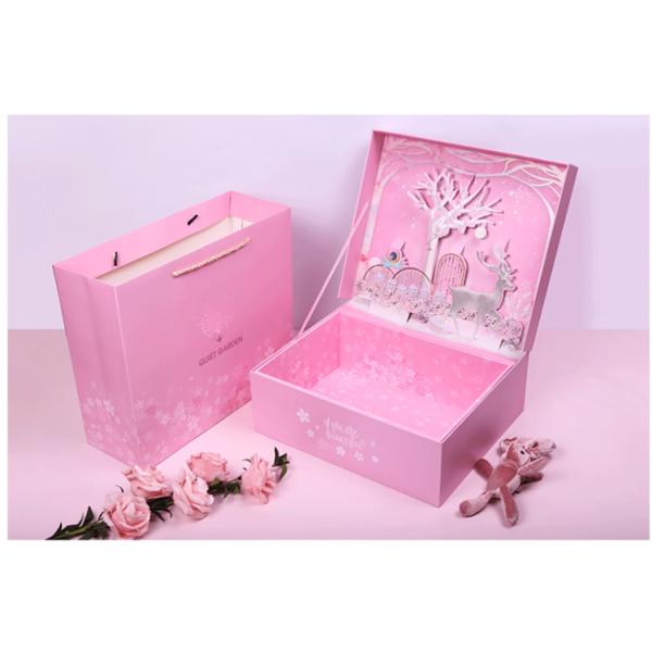 Recycled Materials Creative Luxury Paper Gift Box For Valentine Day