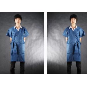 Durable Disposable Isolation Gowns Non - Sterile Excellent Microbial Barrier