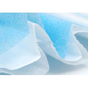 Wave Blue Disposable Face Mask PPE for COVID-19