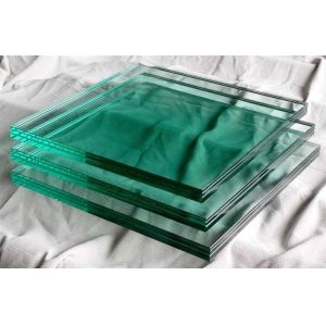 High Transparent Clear Tempered Laminated Glass With PVB