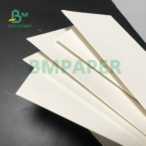 High Bulk Natural White Uncoated Moisture Absorbing Board 1.5mm Thickness